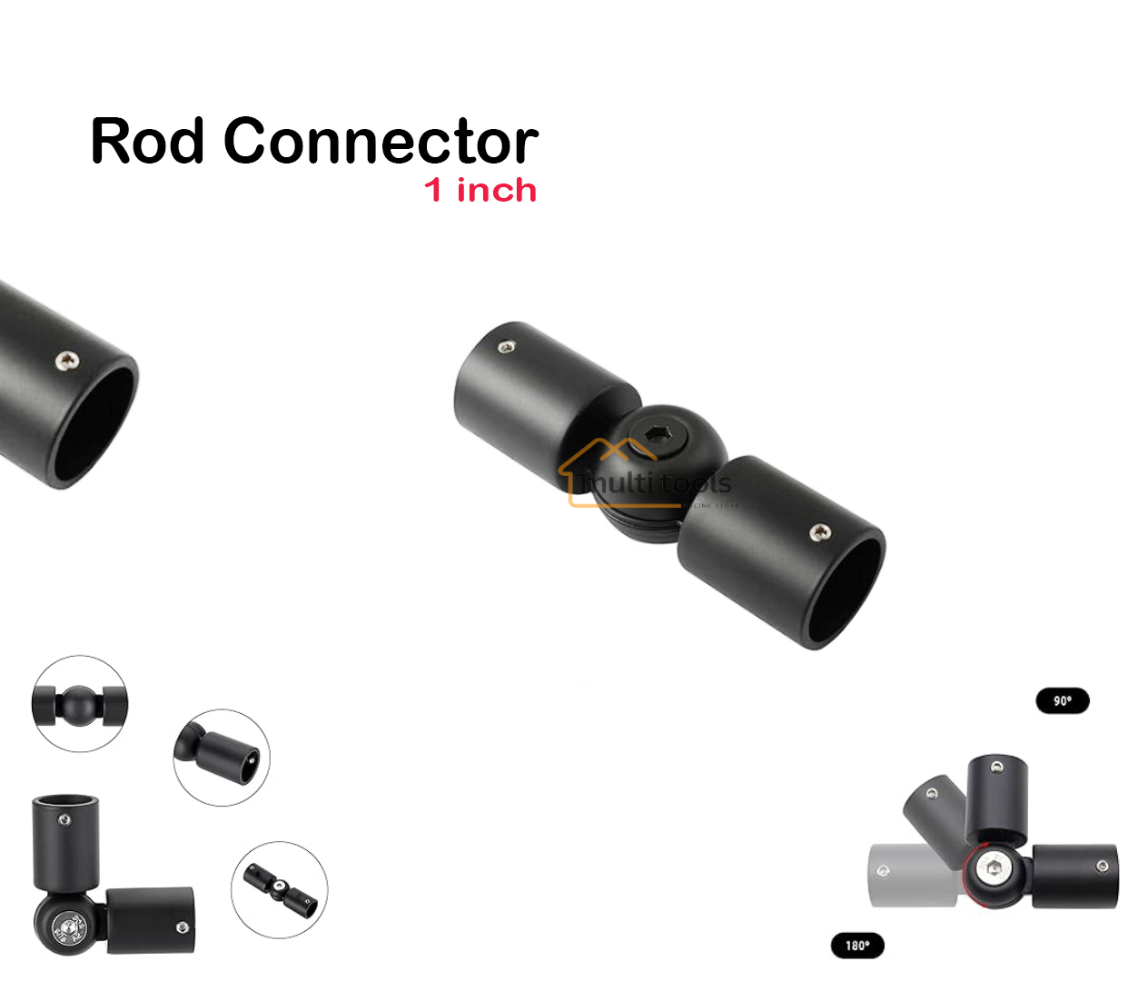 Rod Connector 1.00 Inch